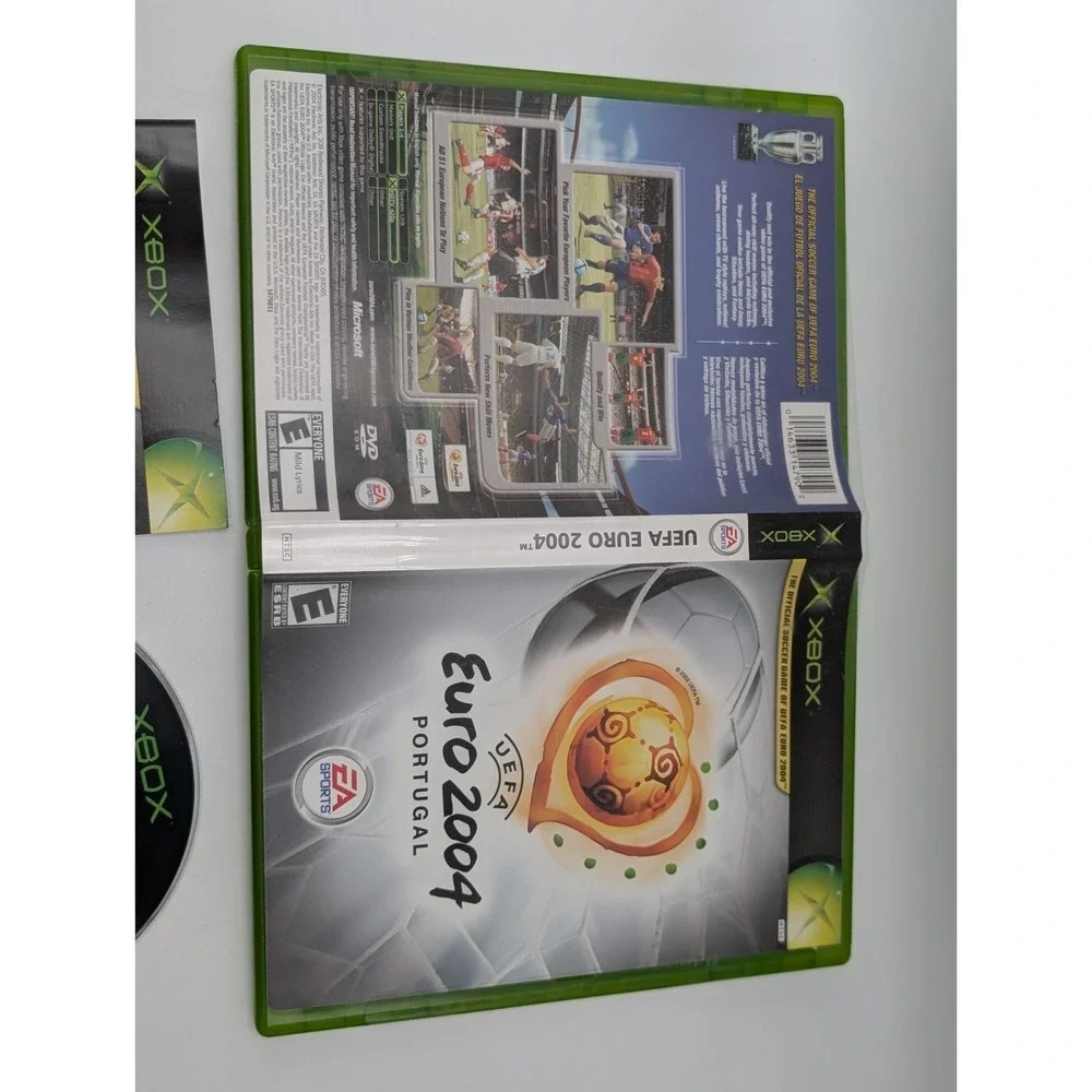 UEFA Euro 2004 Portugal (Xbox, 2004) Complete Tested Working OG Soccer Xbox